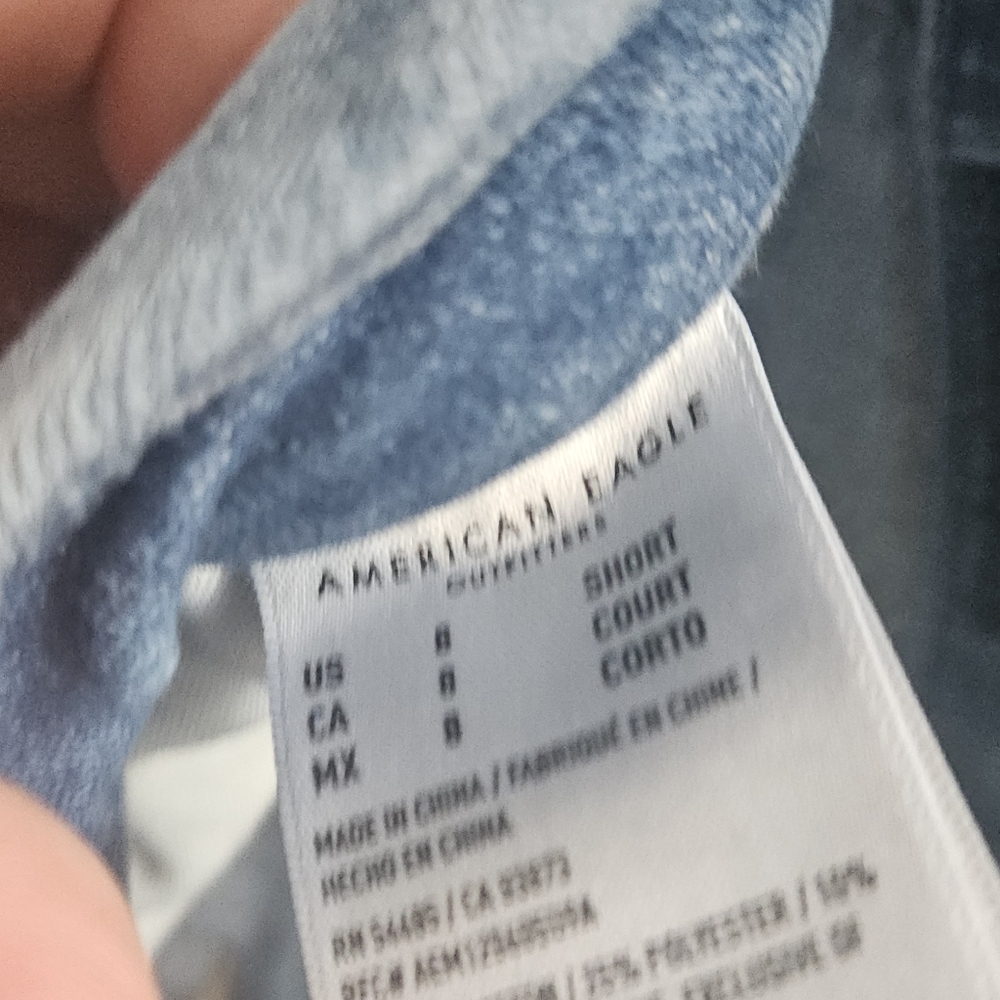 American Eagle Curvy Button Fly Split Hem Skinny … - image 7